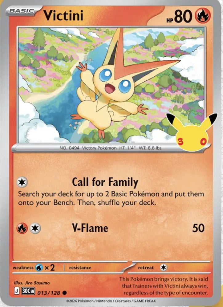 Victini — 30th Celebration 013