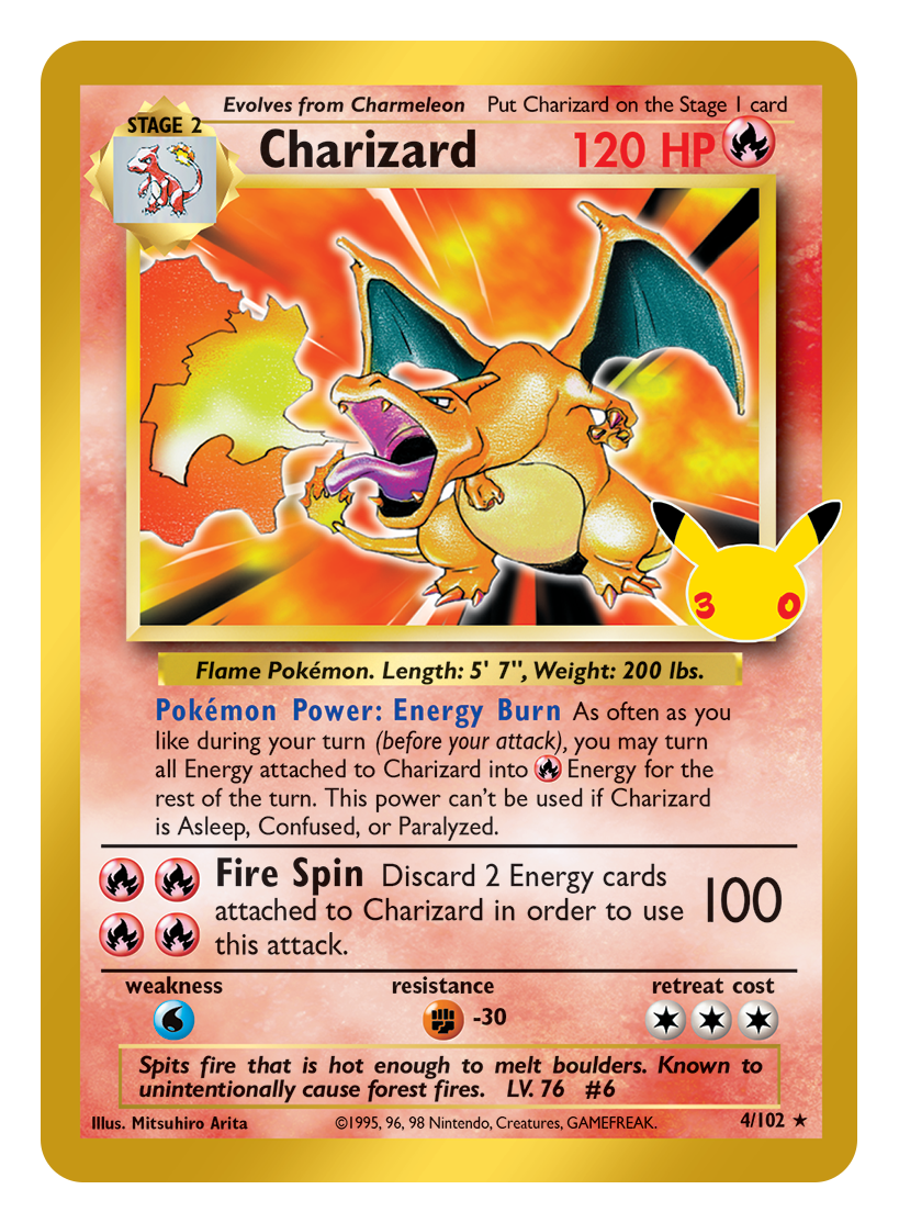Charizard classic — 30th Celebration 004