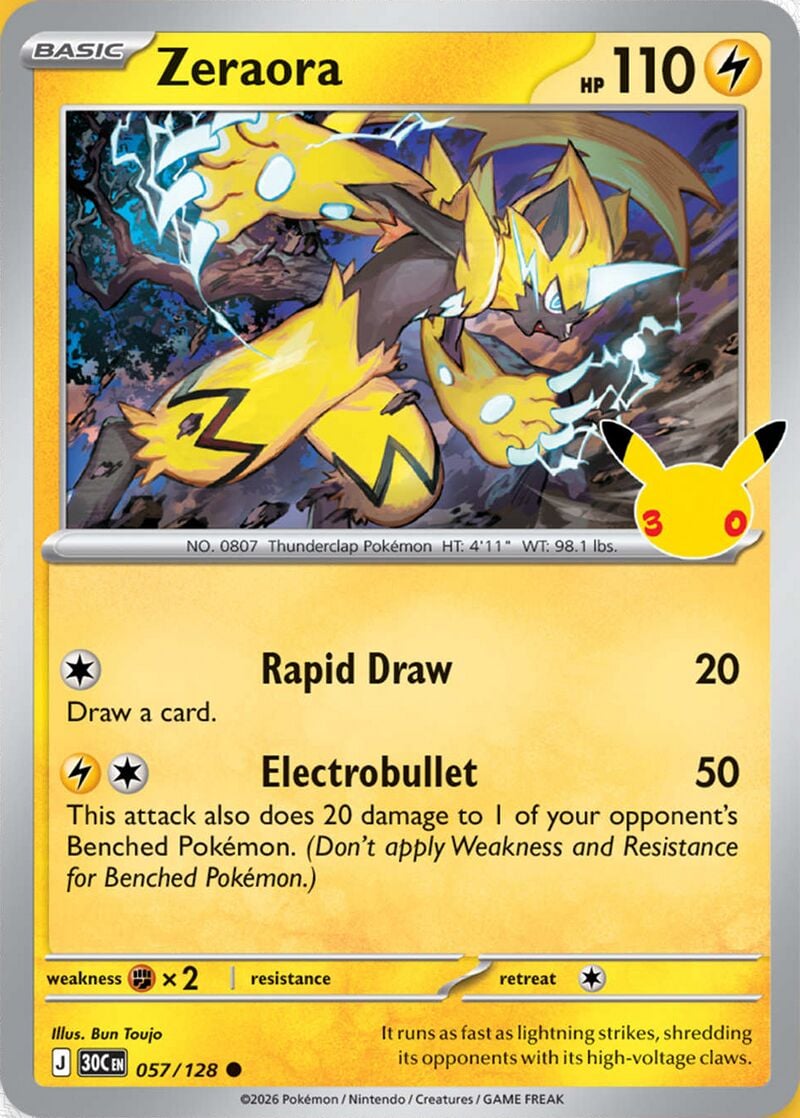 Zeraora — 30th Celebration 057