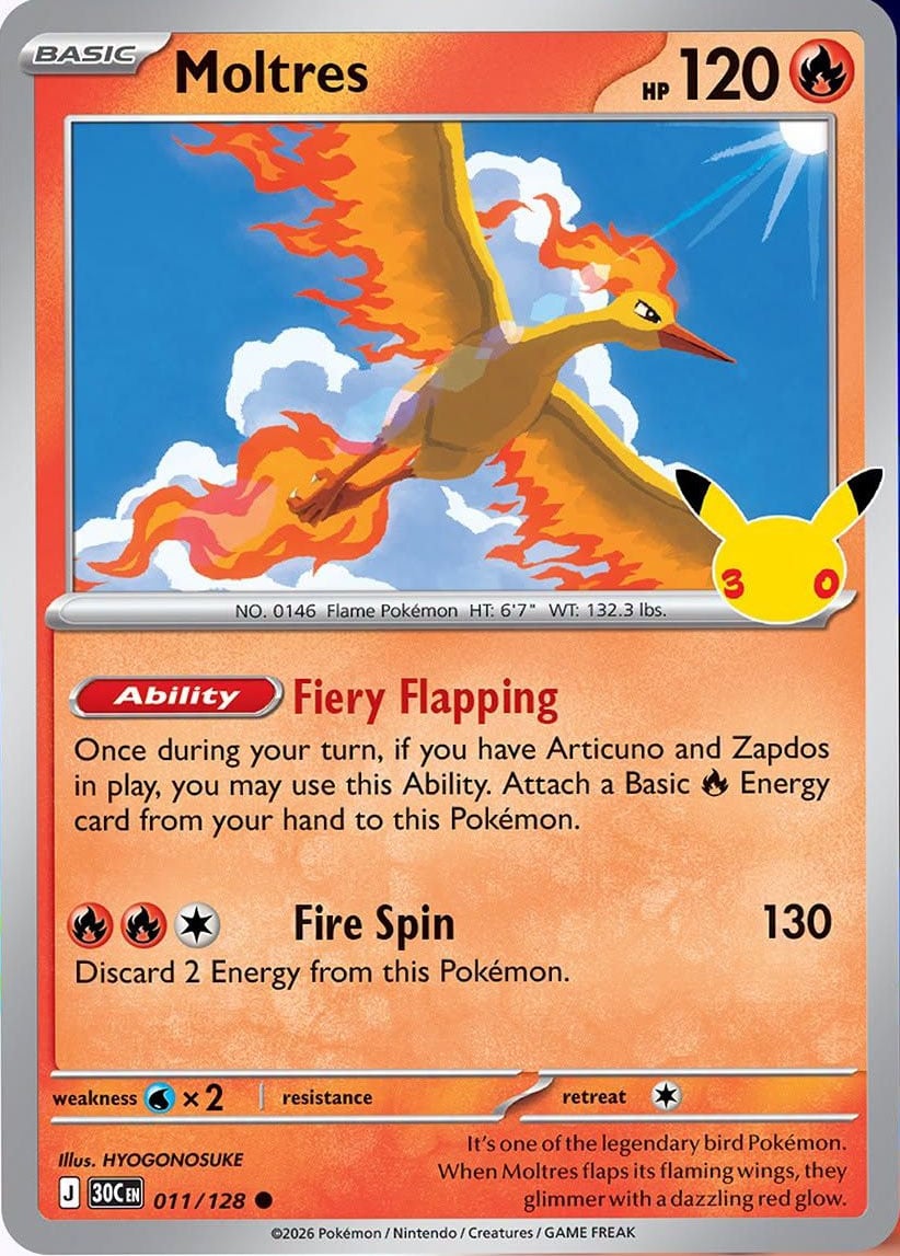 Moltres — 30th Celebration 011