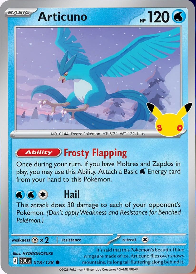 Articuno — 30th Celebration 018