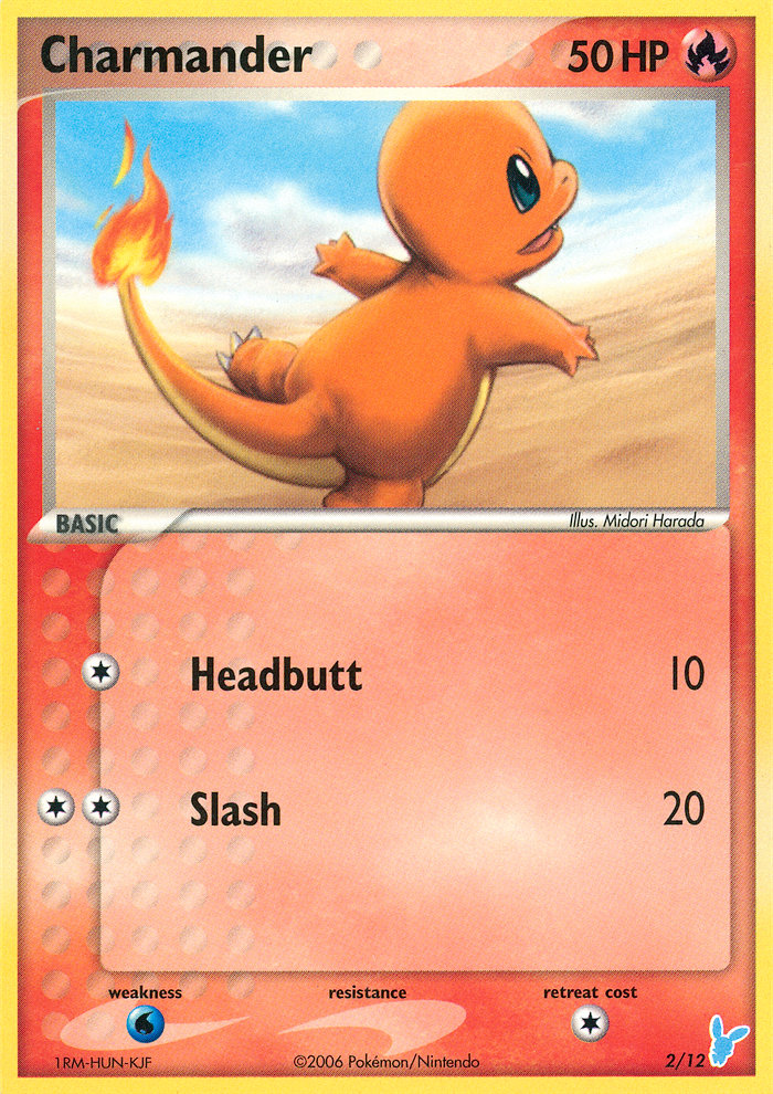 Charmander — EX trainer Kit 2 (Minun) 2