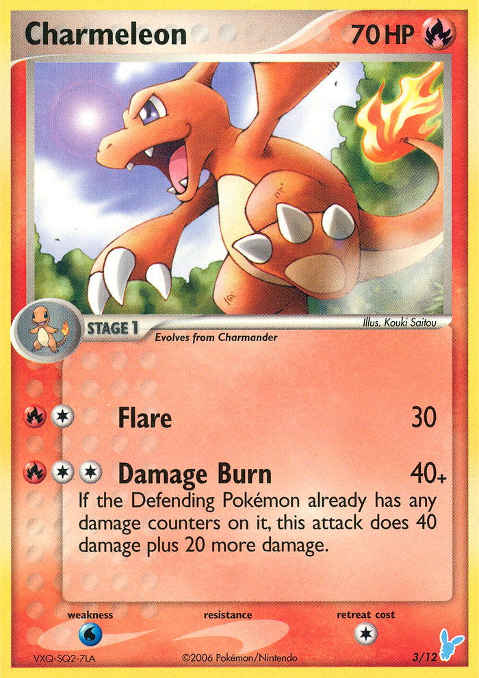 Charmeleon — EX trainer Kit 2 (Minun) 3