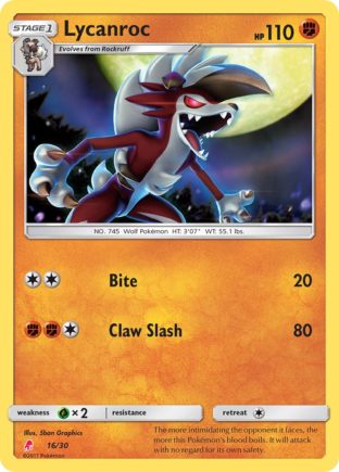 Lycanroc — SM trainer Kit (Lycanroc) 16