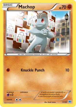 Machop — XY trainer Kit (Latios) 11