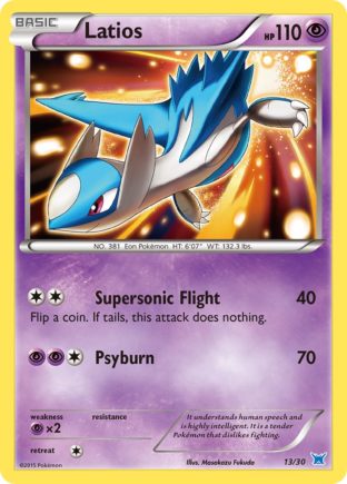 Latios — XY trainer Kit (Latios) 13