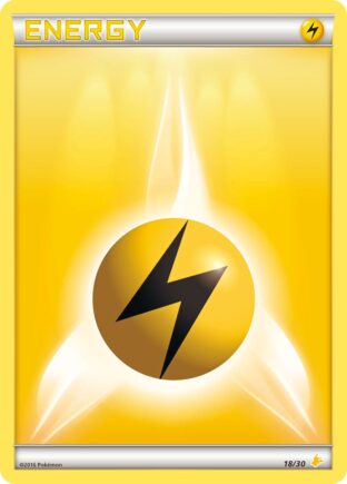 Energia de Raios — XY trainer Kit (Pikachu Libre) 18