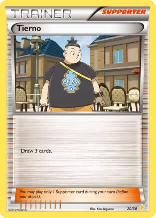Tierno — XY trainer Kit (Pikachu Libre) 20