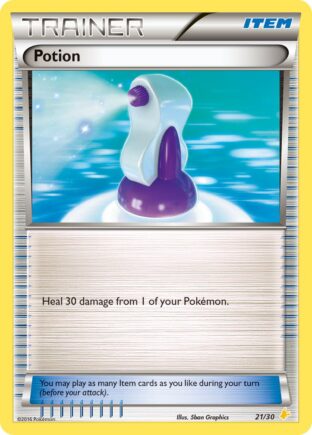 Poção — XY trainer Kit (Pikachu Libre) 21