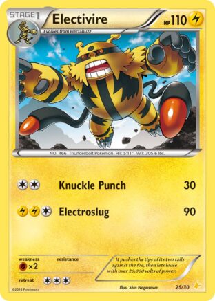 Electivire — XY trainer Kit (Pikachu Libre) 25
