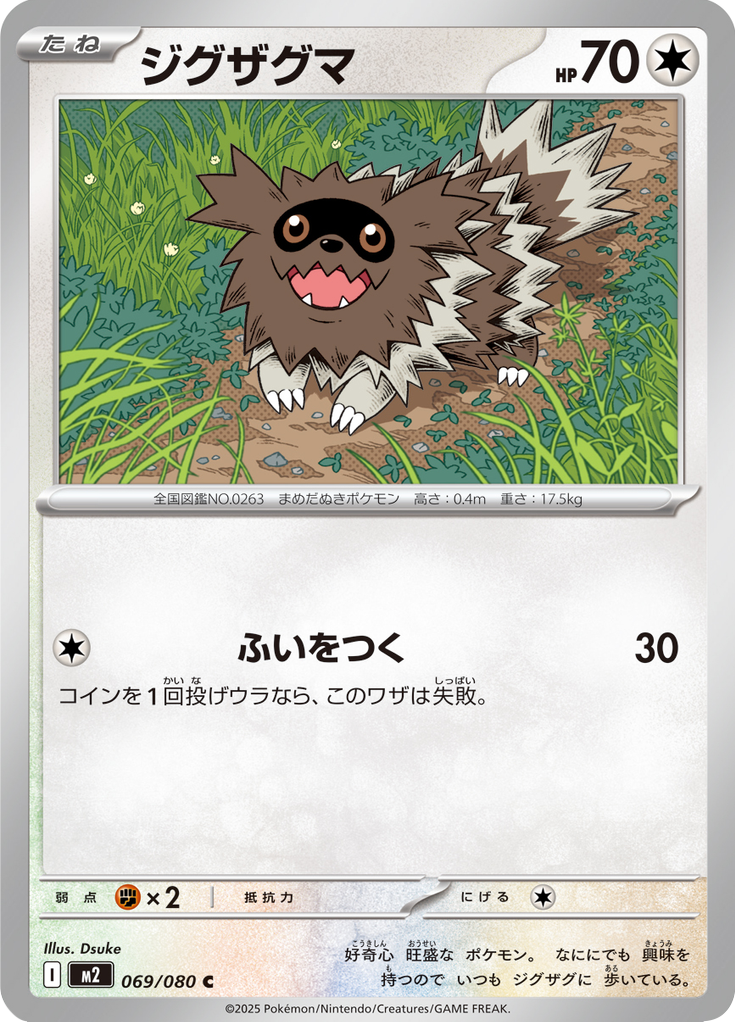 Zigzagoon — Inferno X 069