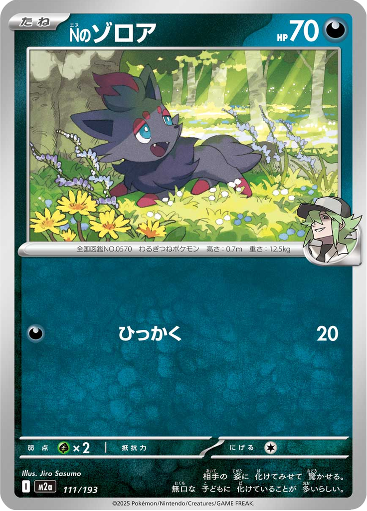 Zorua do N — Mega Dream ex 111