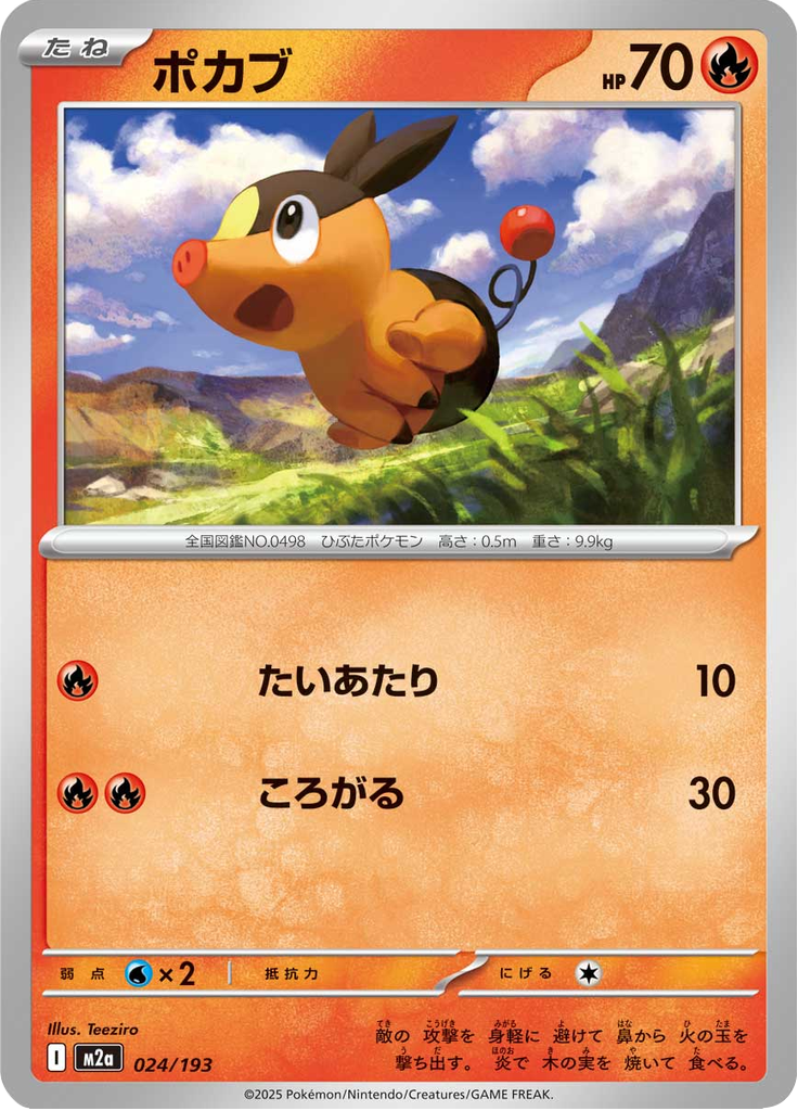 Tepig — Mega Dream ex 024