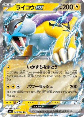 Raikou-EX — Storm Emeralda 024