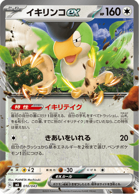 Squawkabilly ex — Premium Trainer Box MEGA 010