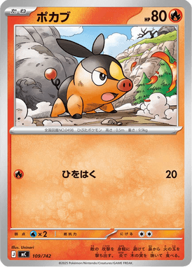 Tepig — Starter Decks 100 Battle Collection 109