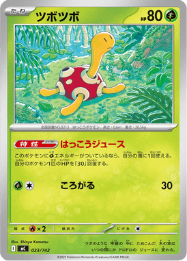 Shuckle — Starter Decks 100 Battle Collection 023