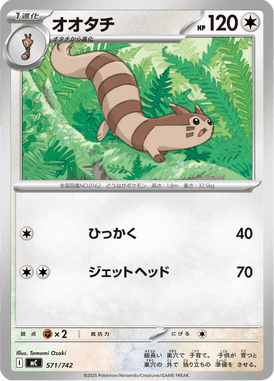 Furret — Starter Decks 100 Battle Collection 571