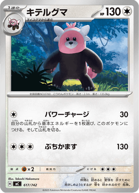 Bewear — Starter Decks 100 Battle Collection 617