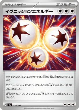 Energia de Ignição — Starter Decks 100 Battle Collection 736
