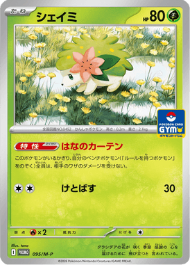 Shaymin — Mega Promotional Cards 095