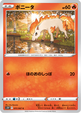 Ponyta — Space Juggler 011