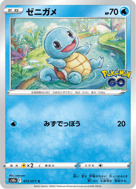 Squirtle — Pokémon GO 015