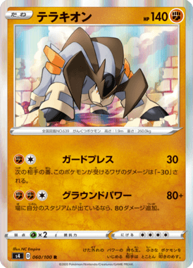 Terrakion — Amazing Volt Tackle 060
