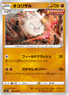 Primeape — Single Strike Master 029