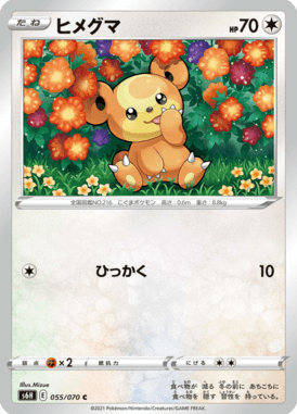 Teddiursa — Silver Lance 055