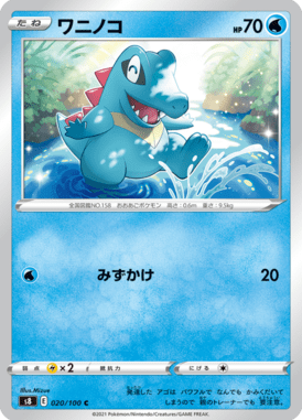 Totodile — Fusion Arts 020