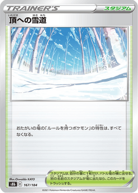 Snowy Path to the Peak — VMAX Climax 167