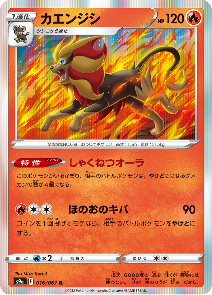 Pyroar — Battle Region 016