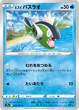 Hisuian Basculin — Battle Region 023