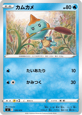 Chewtle — Starter Decks 100 120