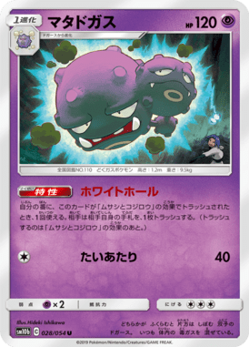Weezing — Sky Legend 028