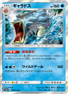 Gyarados — Dragon Storm 016
