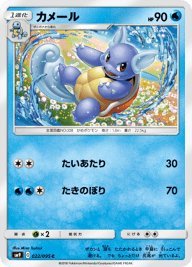 Wartortle — Tag Bolt 022