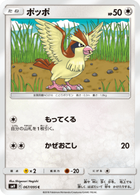Pidgey — Tag Bolt 067