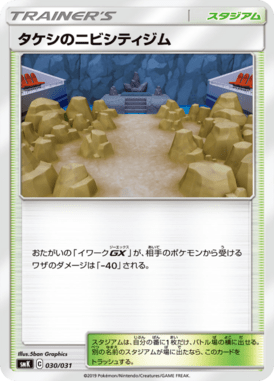 Brock's Pewter City Gym — Brock & Misty Trainer Battle Decks 030