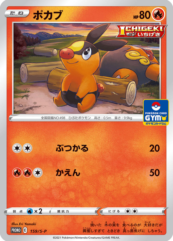 Tepig — Sword & Shield Promotional Cards 159