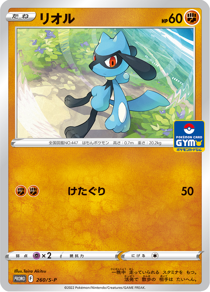 Riolu — Sword & Shield Promotional Cards 260