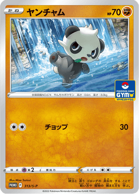 Pancham — Sword & Shield Promotional Cards 313