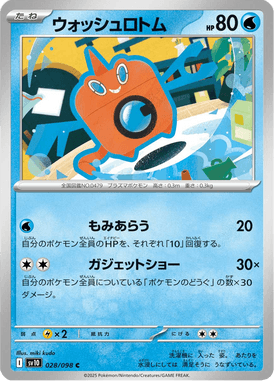 Rotom Lavagem