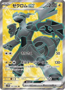 Zekrom ex — Black Bolt 161