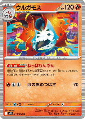 Volcarona — Black Bolt 019