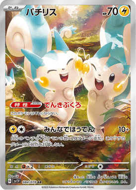 Pachirisu — Violet ex 084
