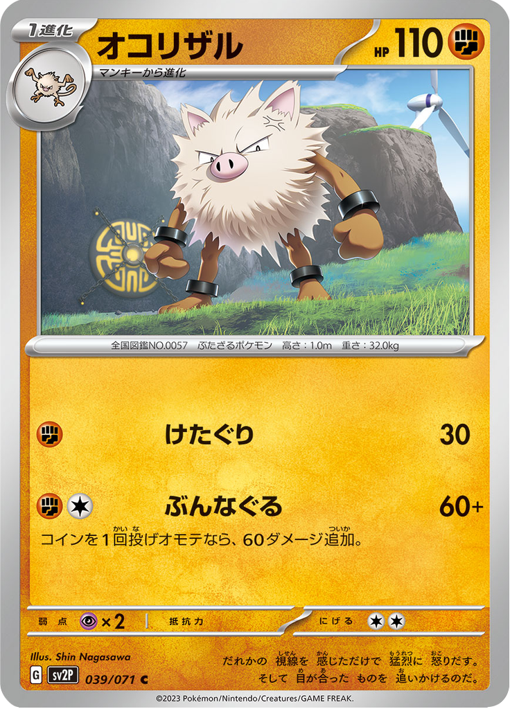 Primeape — Snow Hazard 039