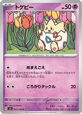 Togepi — Ruler of the Black Flame 043