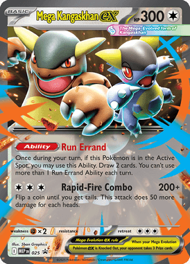 Mega Kangaskhan ex — MEP Black Star Promos 025